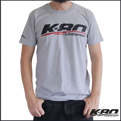 Krieghoff K80 Short Sleeve T-Shirt- Grey